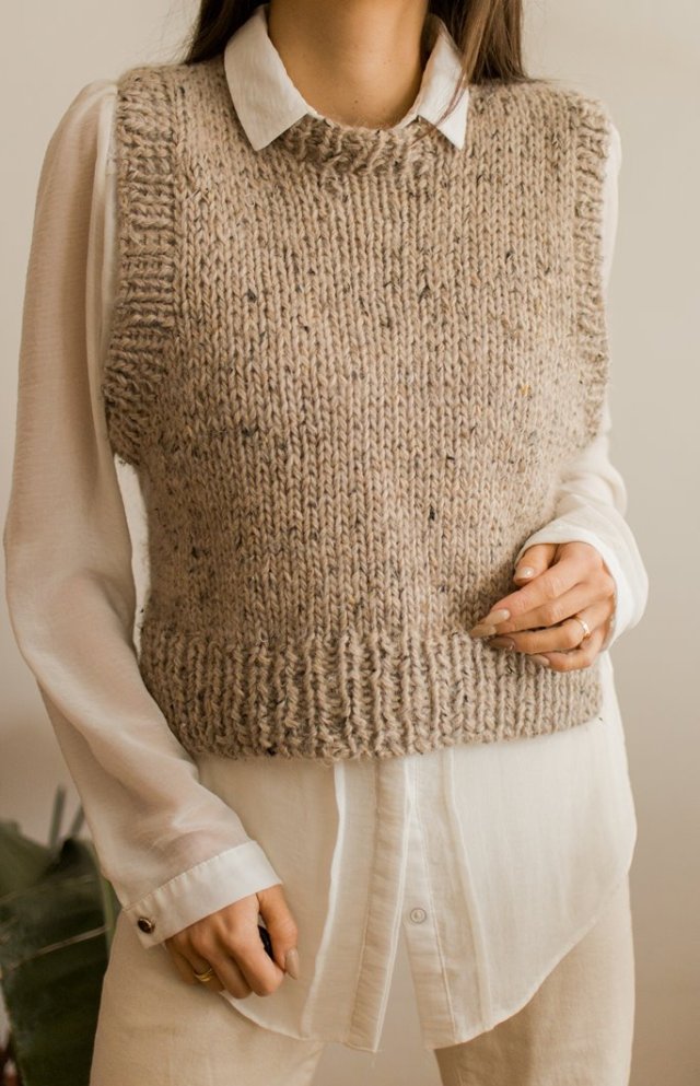 Wełniana kamizelka XS