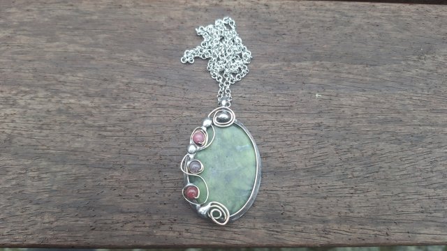 Na zielono - wisiorek