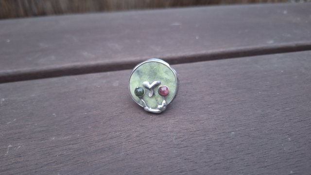 Ogródek - pierścionek regulowany