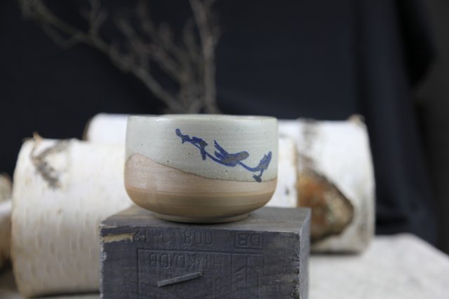 Czawan / czarka do matchy. Wypał w piecu na drewno