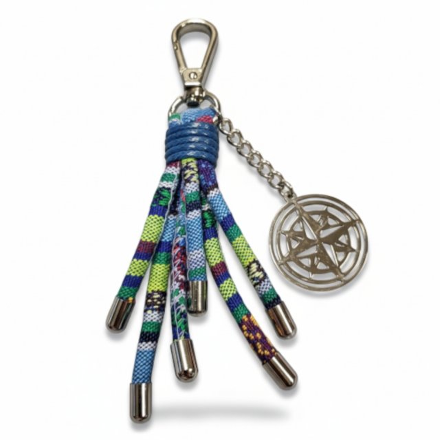 brelok boho AZTEQ z różą wiatrów