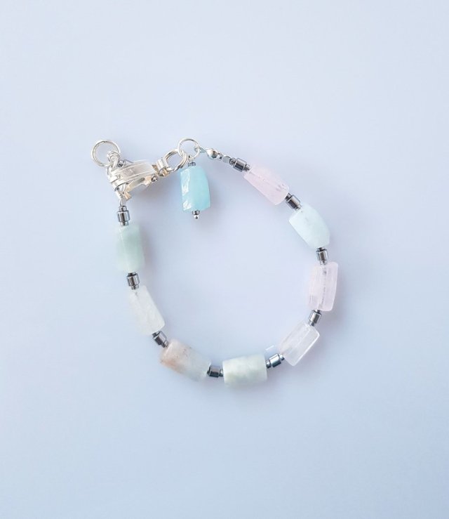 Bransoletka Kolory Poranka z Morganitem