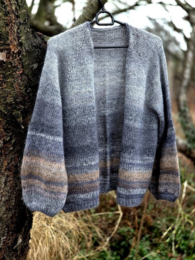 Balloon sweater grey