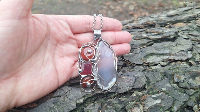 Zawinięty - wisiorek