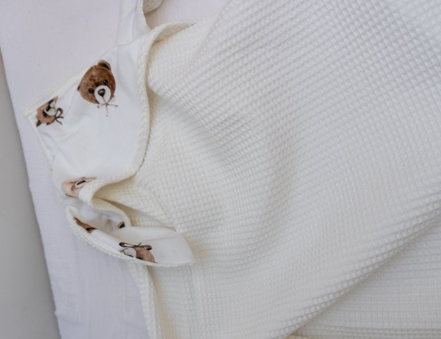 Okrycie kąpielowe ręcznik kąpielowy wafelek wafelkowy 100% bawełna