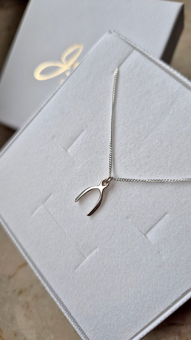 naszyjnik WISHBONE srebro