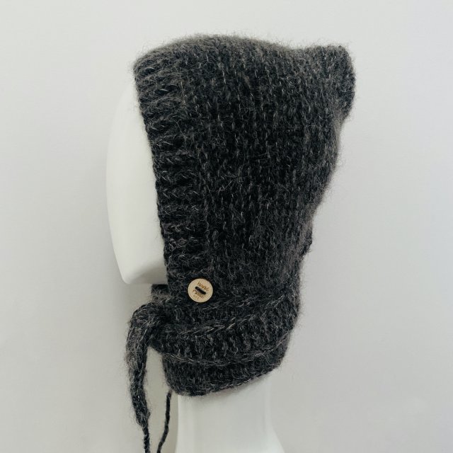 Balaclava kominiarka kaptur zamiast czapki merino alpaca jedwab