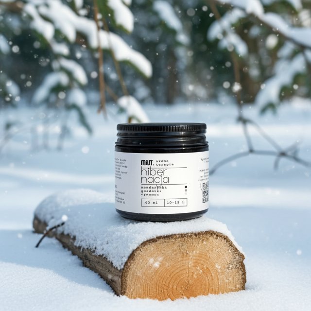 Świeca do aromaterapii HIBERNACJA 60g