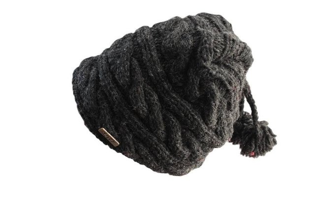 Unikatowa wełniana czapka vintage
