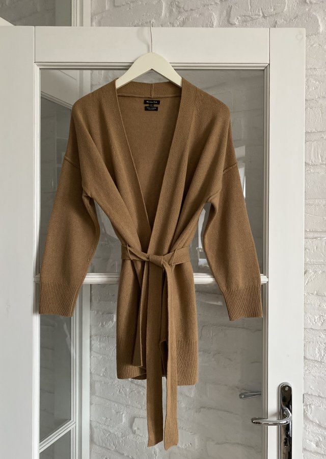 MASSIMO DUTTI / WEŁNA + KASZMIR