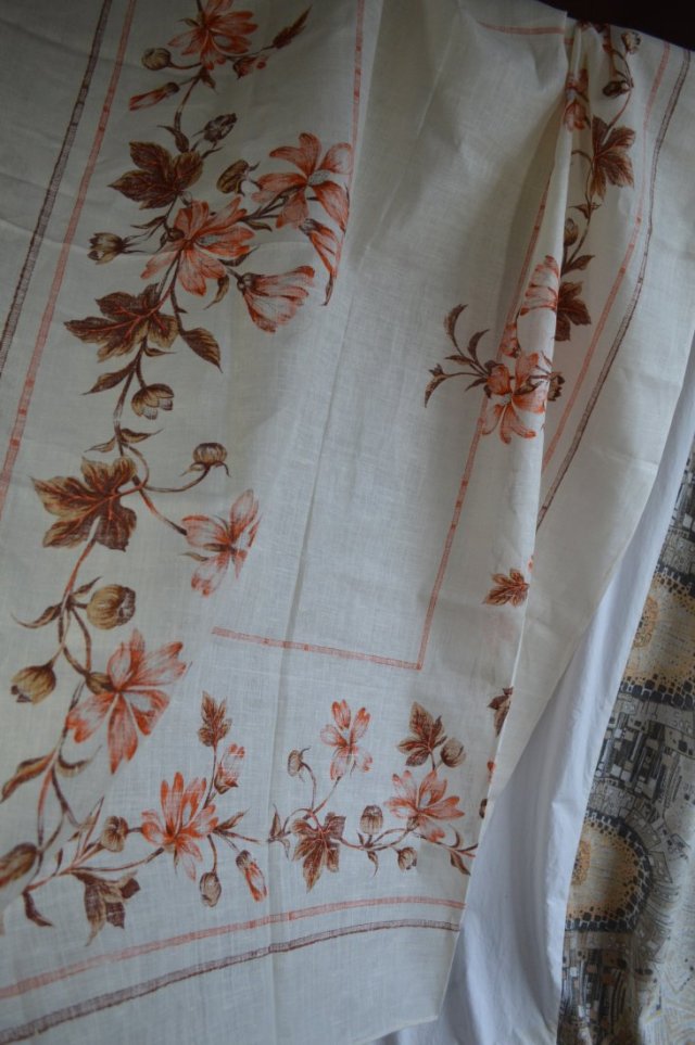 lniany obrus vintage