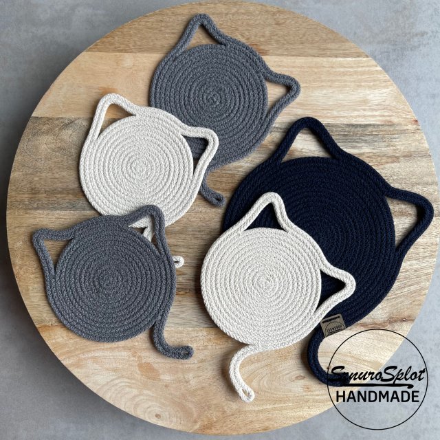 Podkładki koty 5 szt.