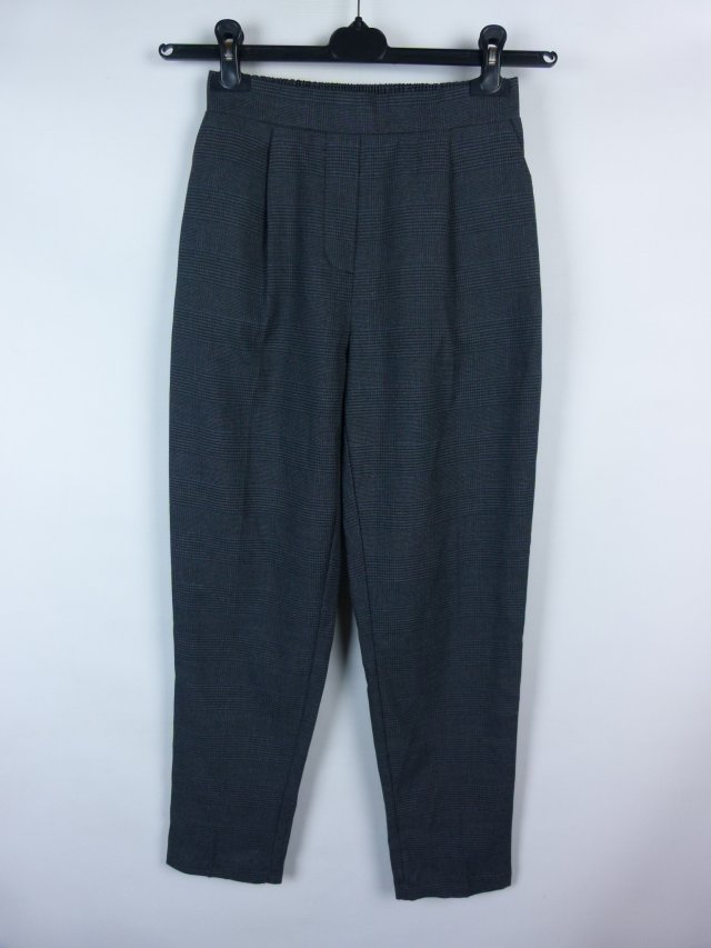 New Look spodnie damskie w kratkę na gumce 6 / 34