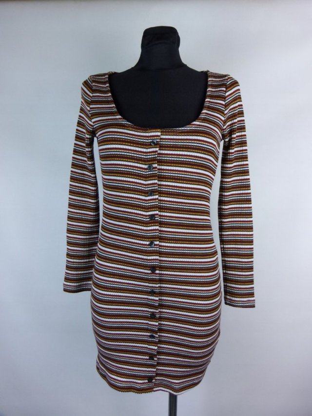 Topshop dzianinowa sukienka mini dzianinka / 36