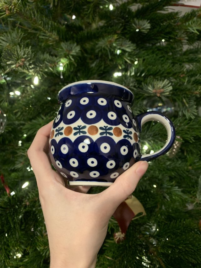 Boleslawiec kubek beczułka czeski 300 ml duży 1 gatunek