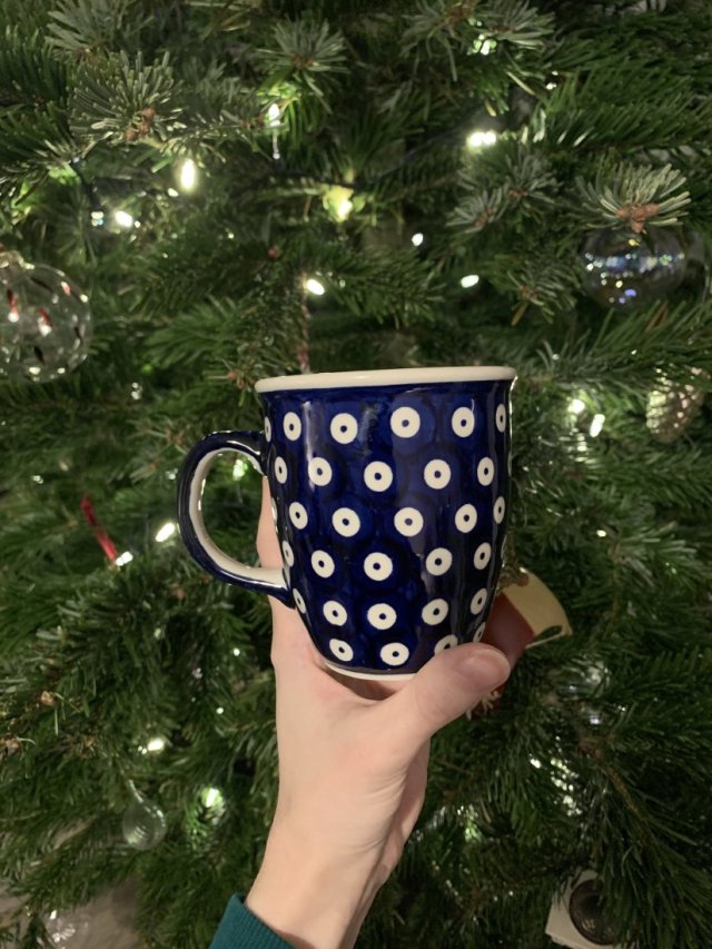 Boleslawiec kubek Mars kropka 300 ml duży 1 gatunek