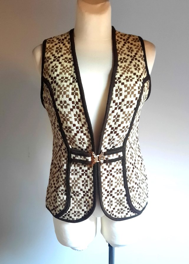 Kamizelka z walijskiej wełny