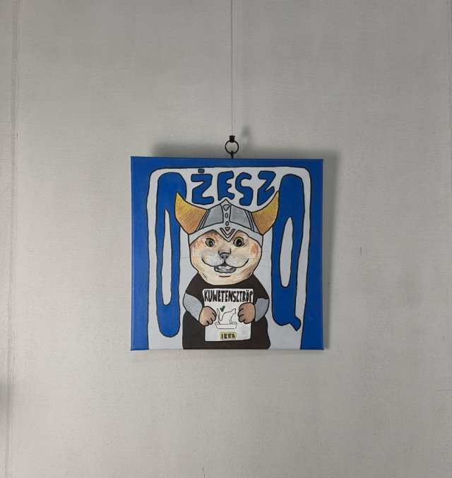 Obraz - Kot Viking IKEA - 40x40