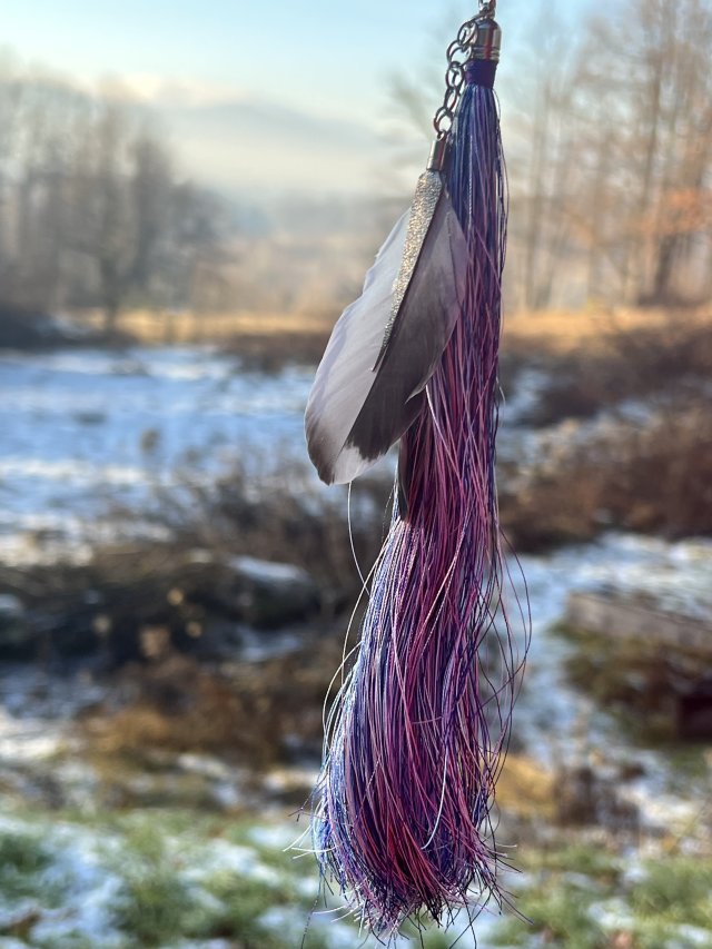 Leć gdzie chcesz I- kolczyki z piorkami