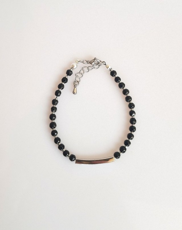 Bransoletka Not Only Black v silver