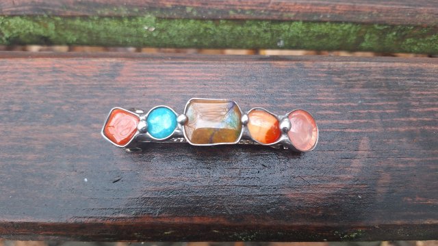 Pozytywna - klamra do włosów