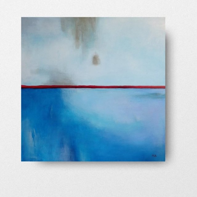 Abstrakcja -obraz akrylowy