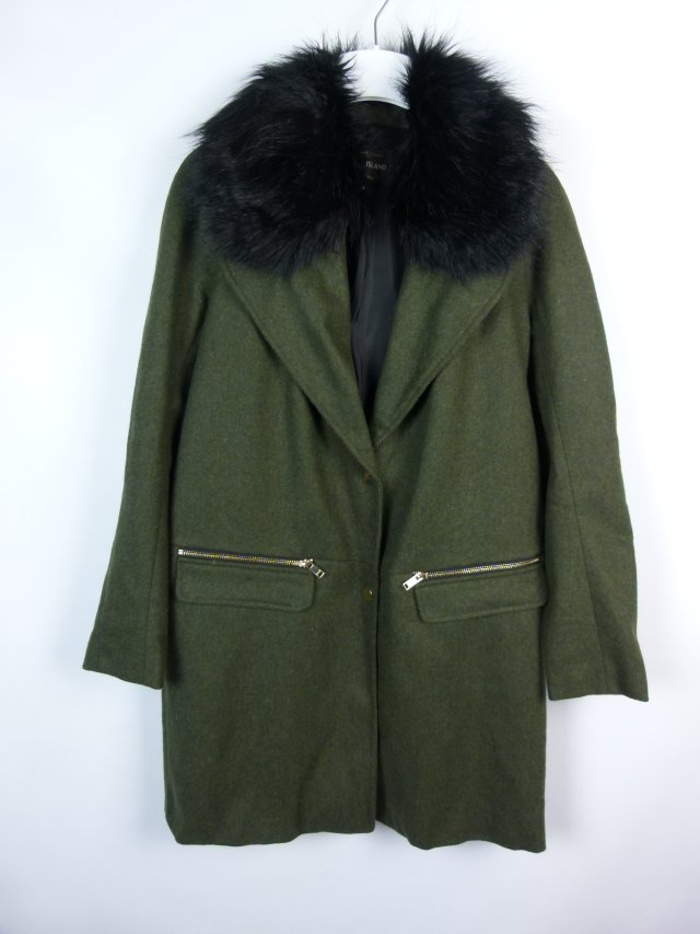 River Island flauszowy przejściowy płaszczyk 8 / 34