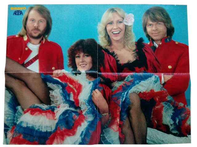 Plakat vintage poster ABBA