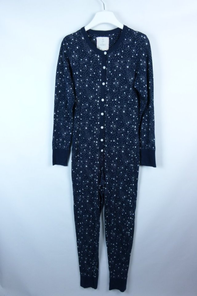 NEXT piżama jednoczęściowa bawełna gwiazdki / M regular
