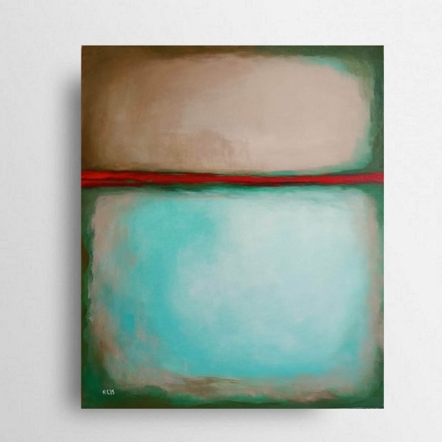 Abstrakcja -obraz akrylowy