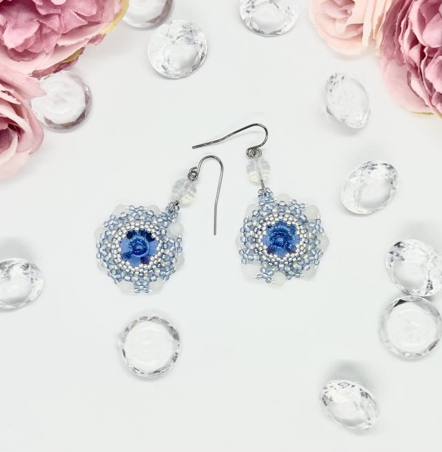 Kolczyki Błękitny Czar