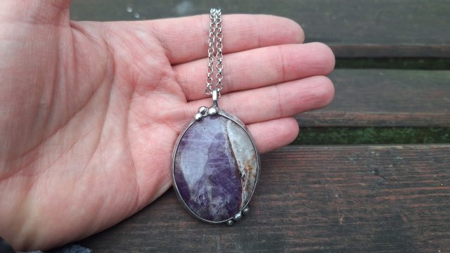 Ametyst - wisiorek