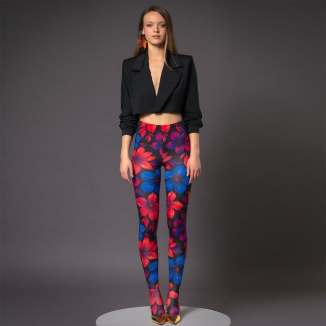 Legginstopy - Flower Power