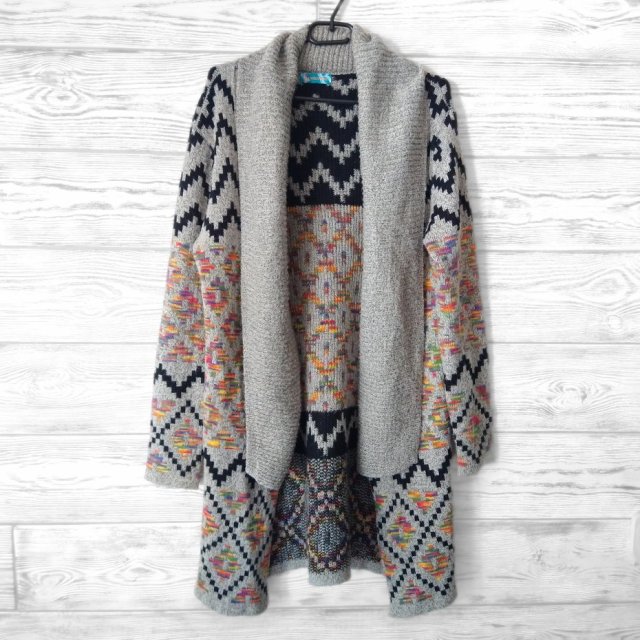 Foglie Rosse włoski sweter (A)