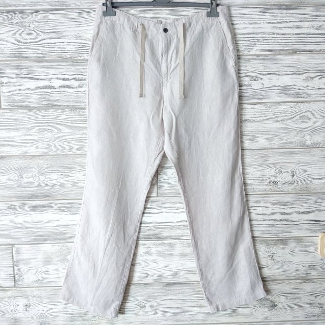 Next spodnie 100% len