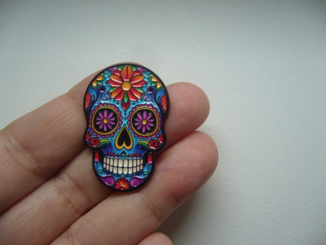 PIN PRZYPINKA BROSZKA CZASZKA