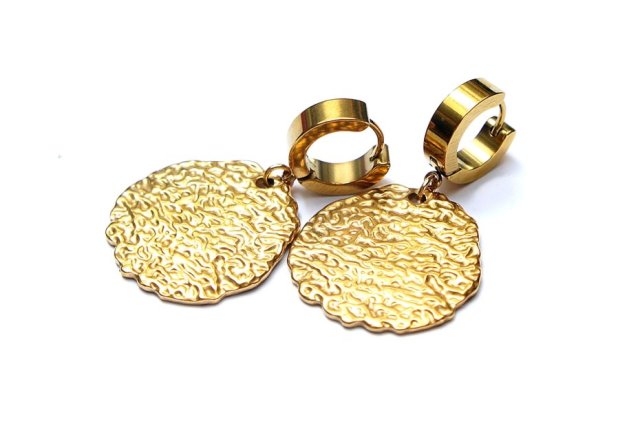 Alloys Collection /Gold coins/ - kolczyki