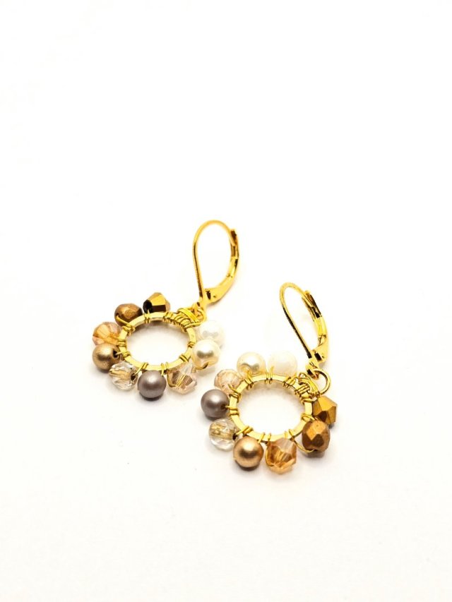 Wiszące kolczyki koła 5