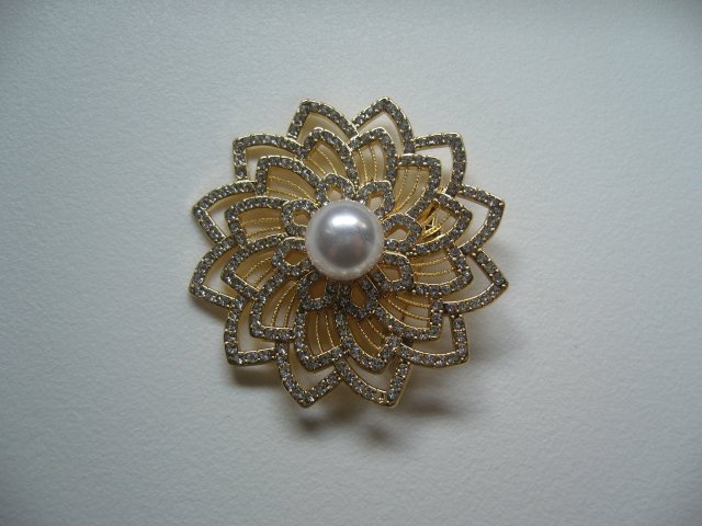 PIĘKNA BROSZKA KWIAT