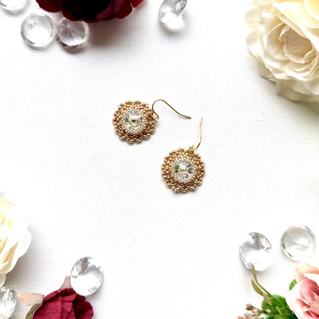 Kolczyki Złota Koronka