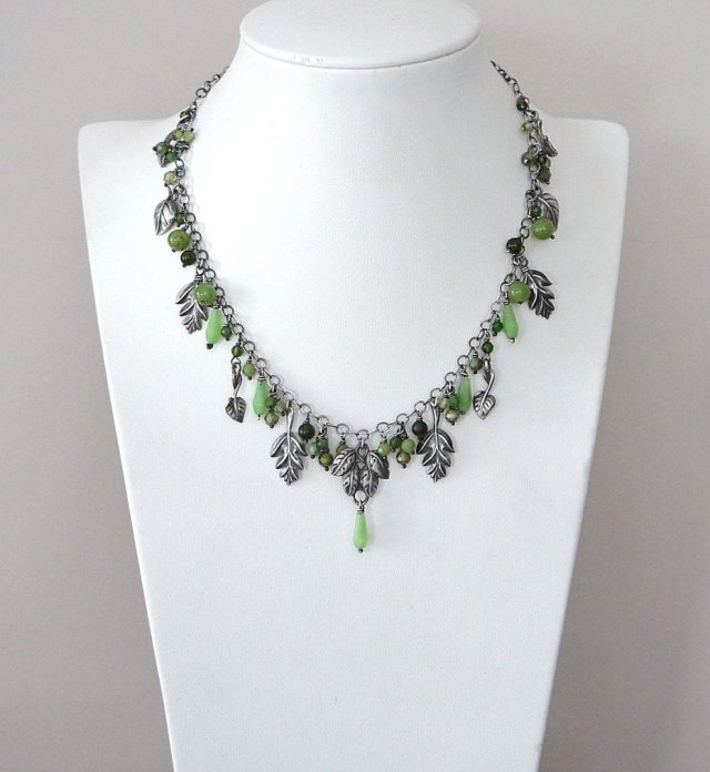 Bluszcz  vol. 3/10-2024/- naszyjnik