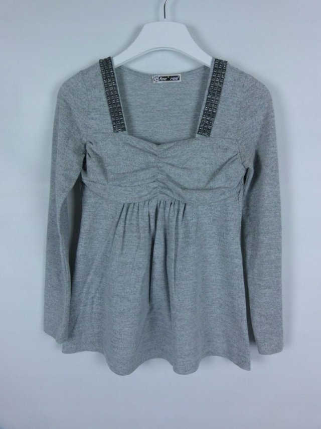 Fee Red dzianinowa tunika bluzka dzianinka / S