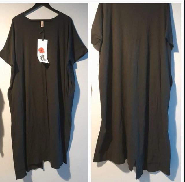 Wendy Trendy oversizowa sukienka cotton