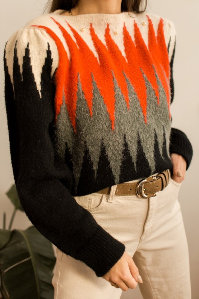 sweter vintage 38/40