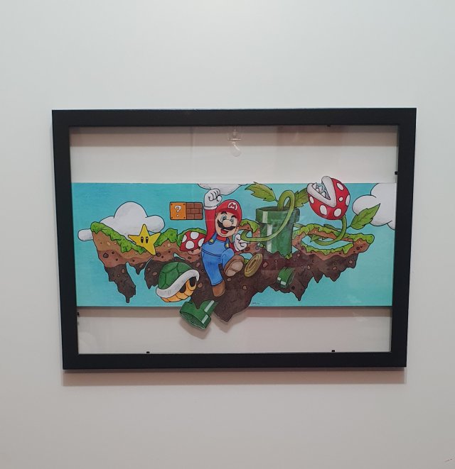 Obraz / Grafika SUPER MARIO A3
