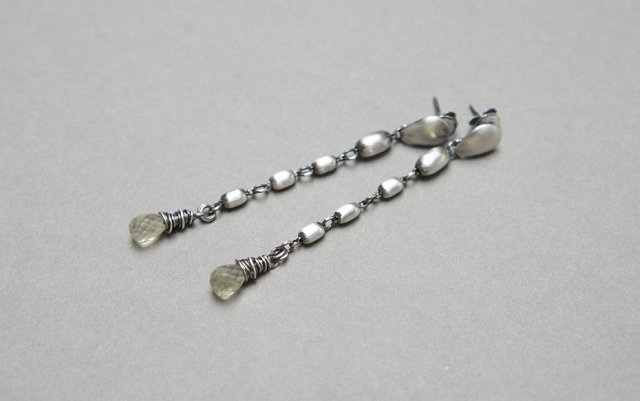 Lemon tears - kolczyki