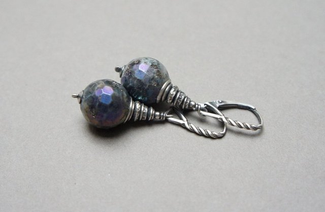 Labradoryty mystic vol. 8 - kolczyki