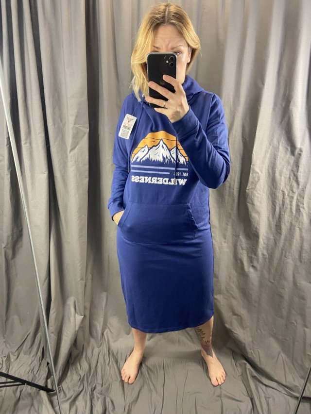 (nowa) dresowa sukienka