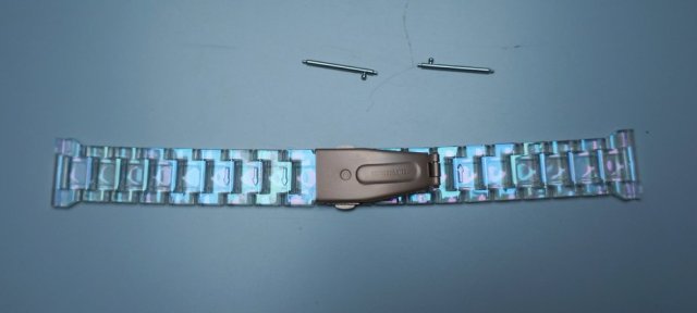 Przezroczysta bransoletka do zegarka   *57