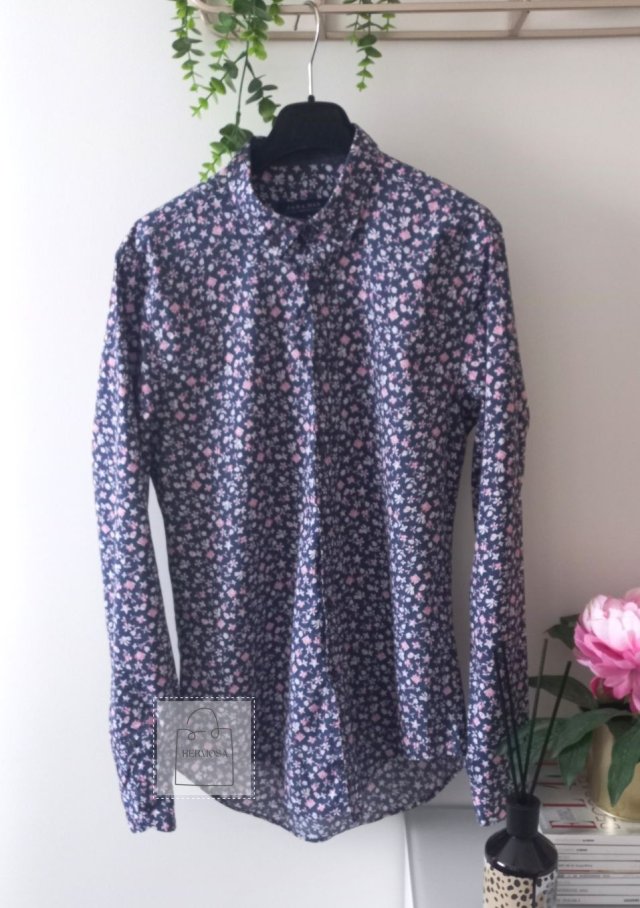 Zara bawełniana koszula